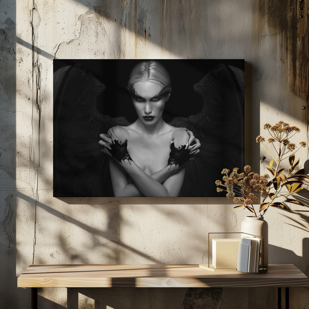 Dunkler Engel | Leinwand