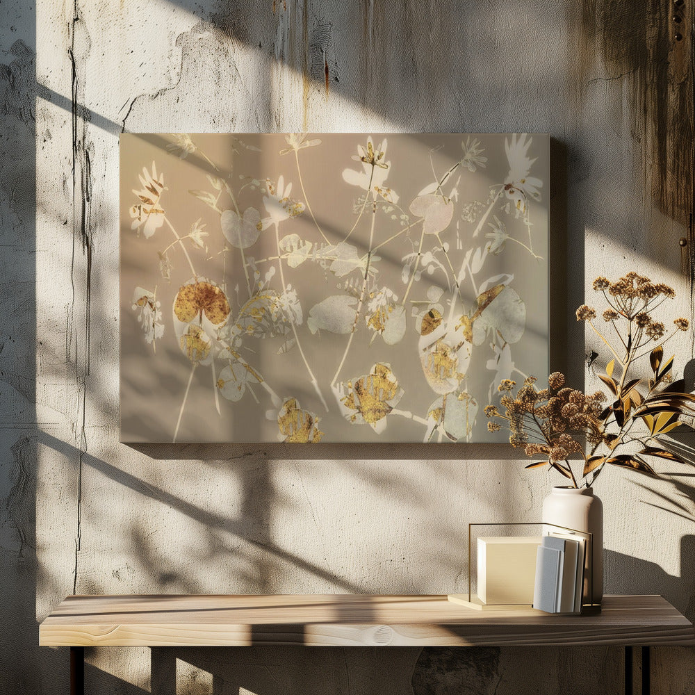 Fröhliche Blumen | Leinwand