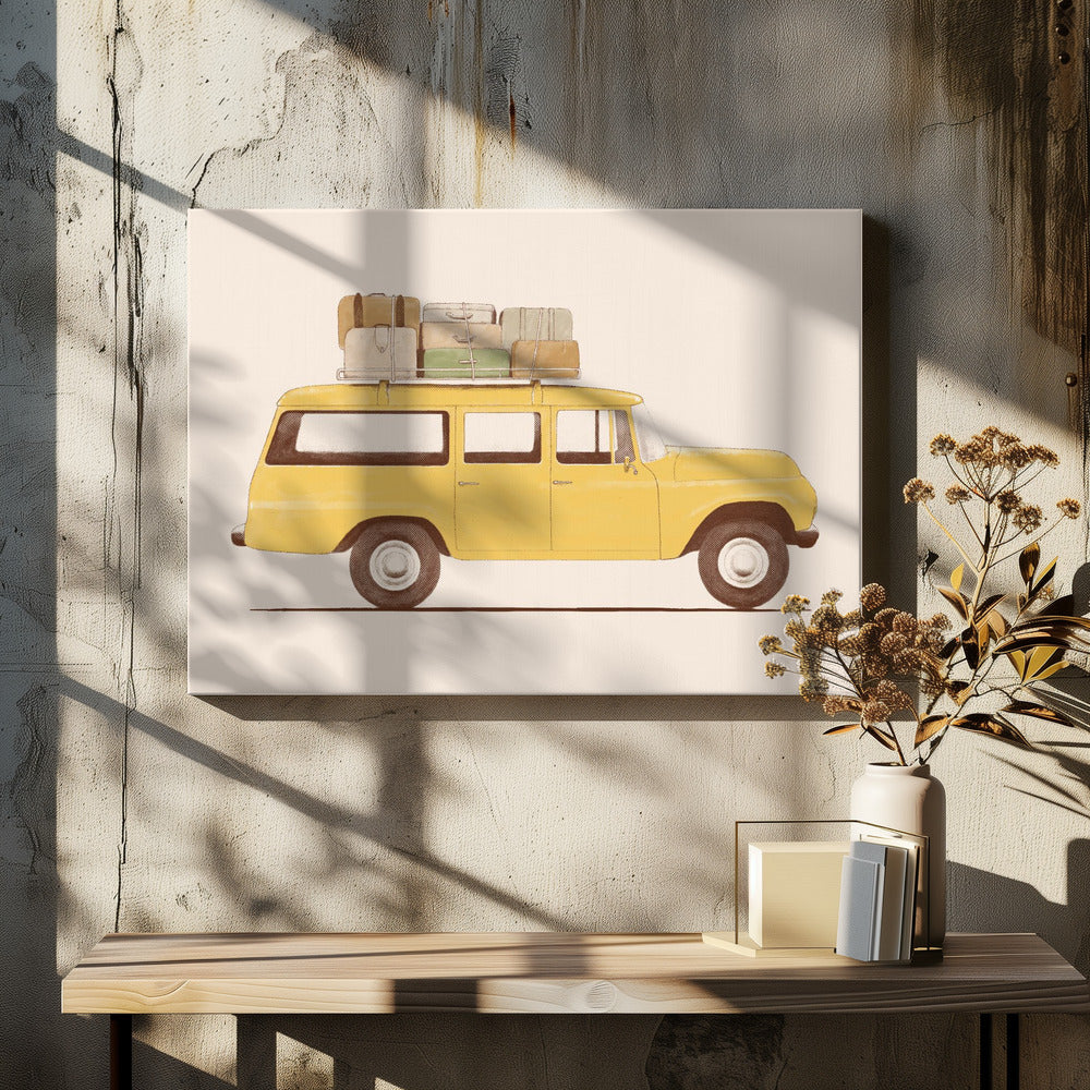 Sommerauto ★★★ | Leinwand