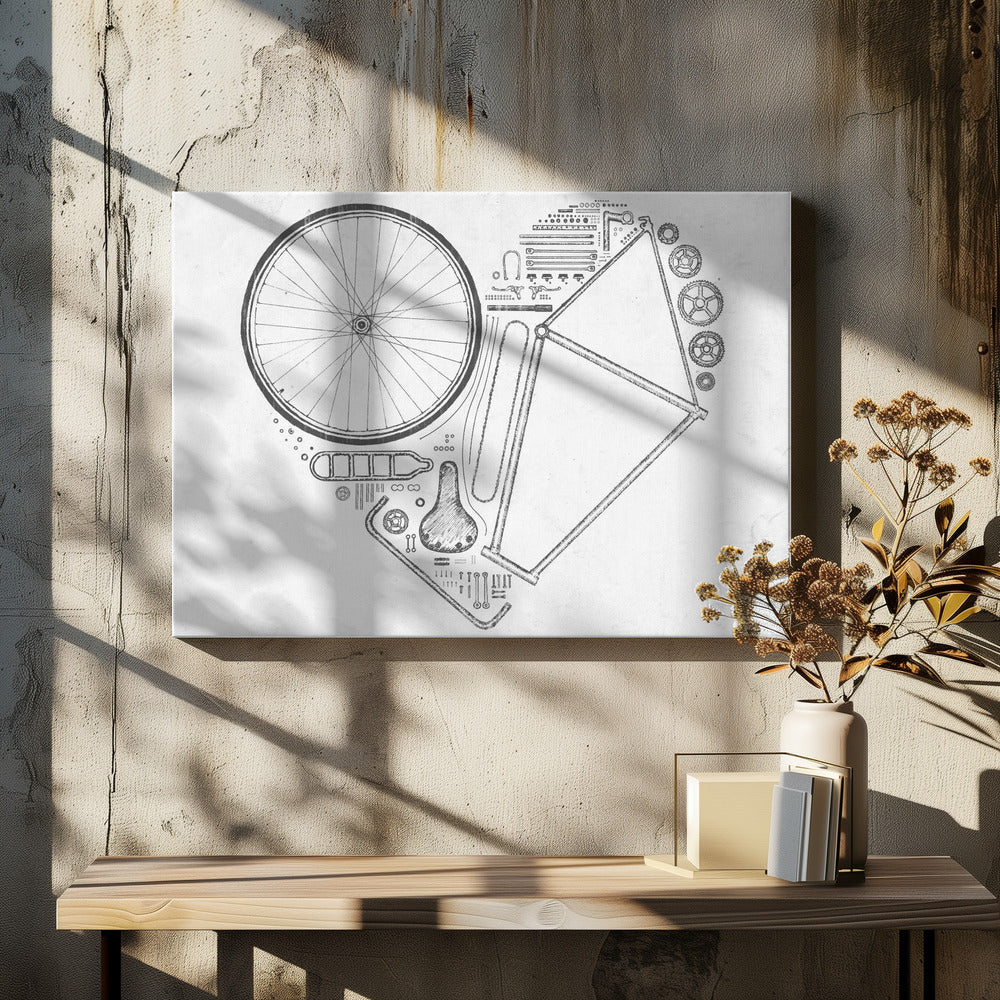Love Bike Nº1 | Canvas