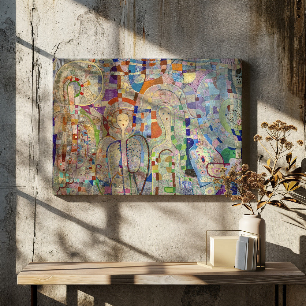 Engel unter uns 24x30 2020 | Leinwand