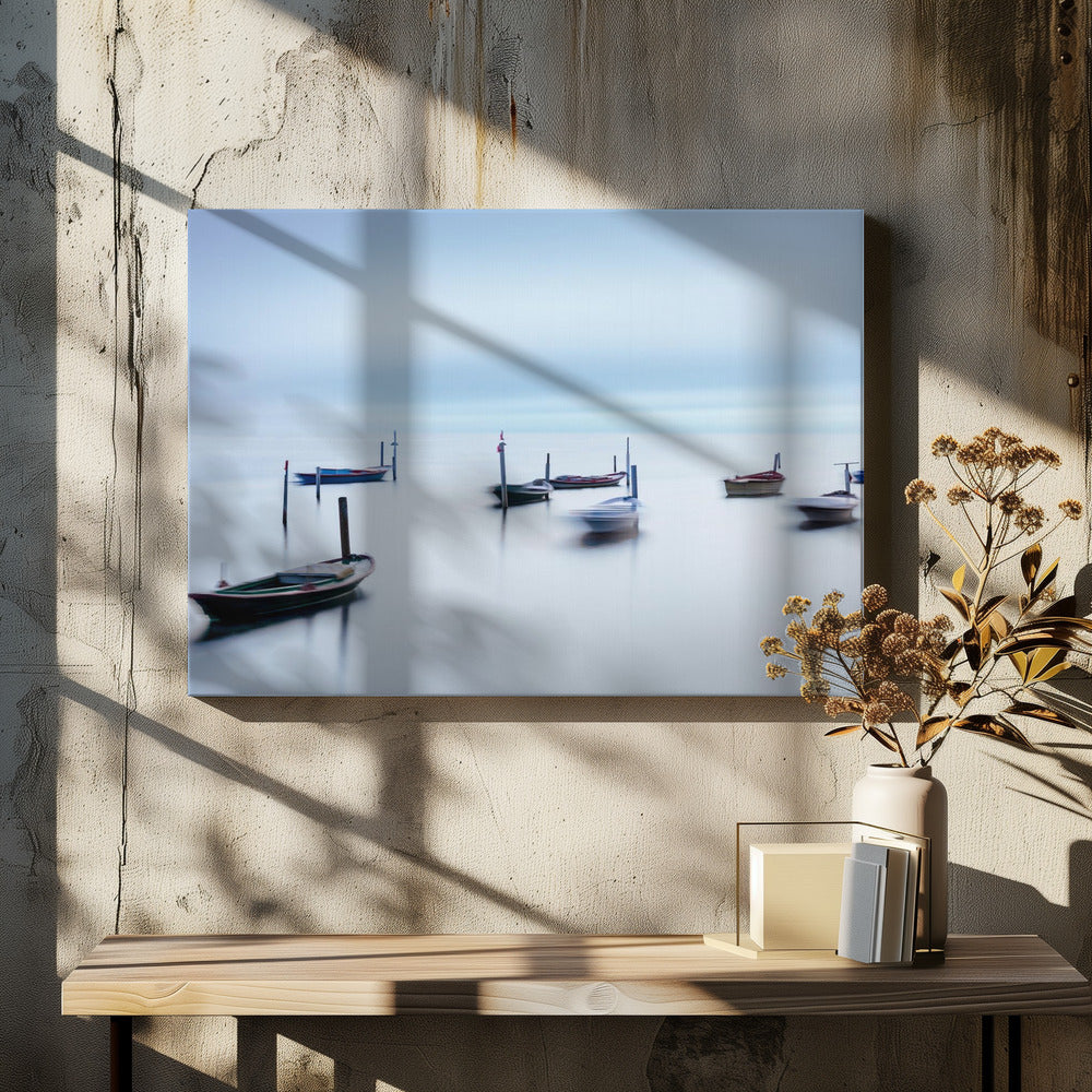 Dancing Boats II col | Canvas