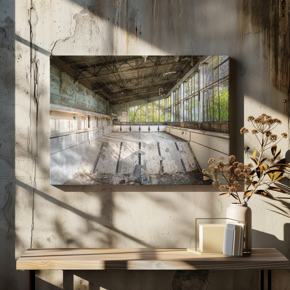 Swimming Pool in Chernobyl | Canvas
