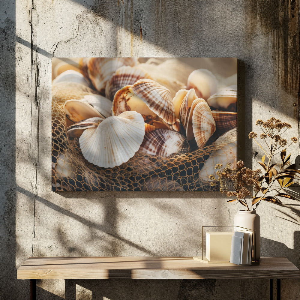 Muschelsymphonie | Leinwand