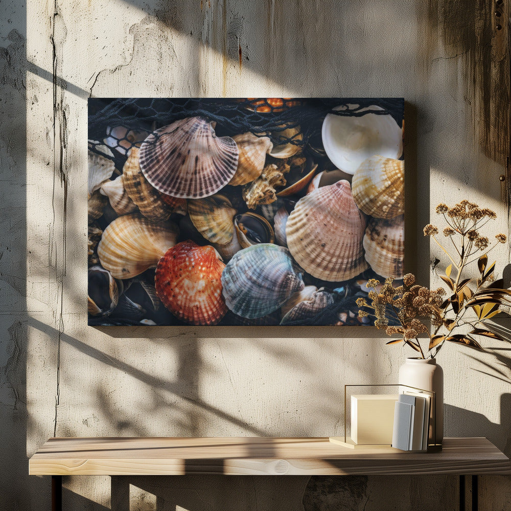 Muschelsymphonie | Leinwand