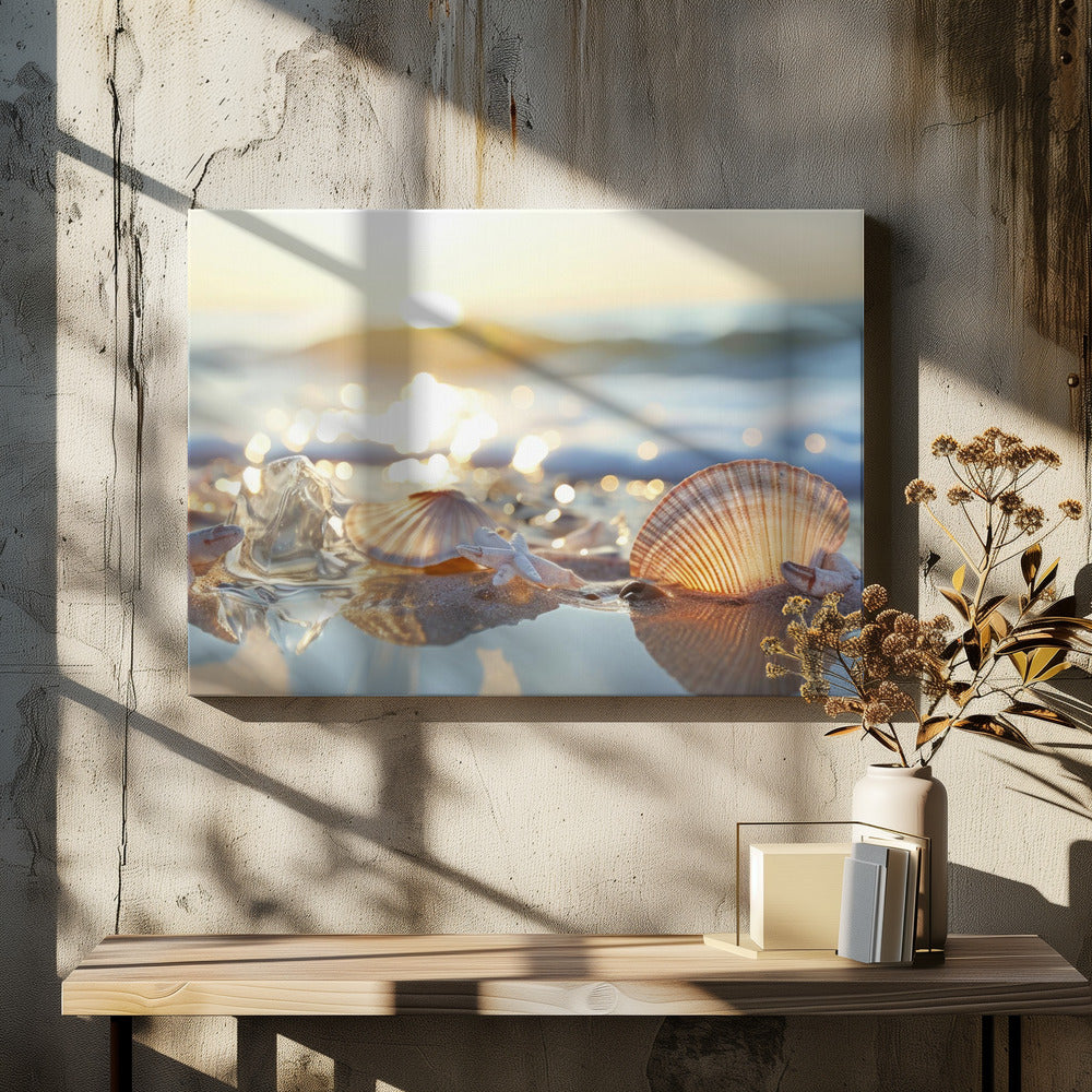 Schätze am Meer | Leinwand