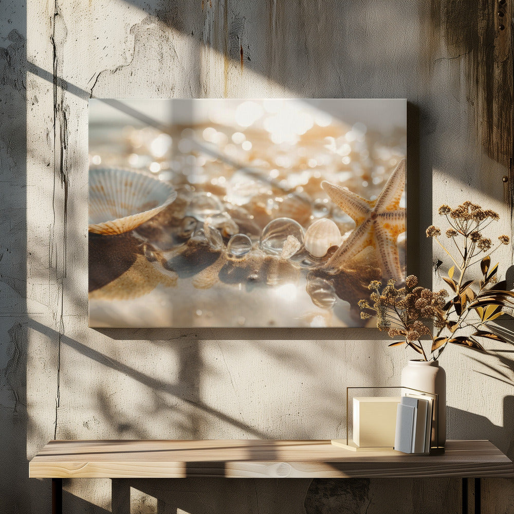Sandy Treasures | Leinwand