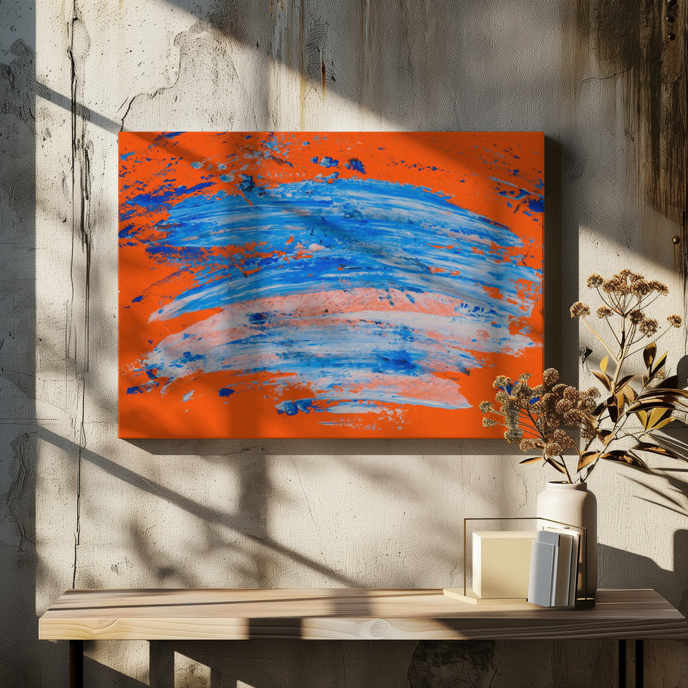 colored paints | Canvas