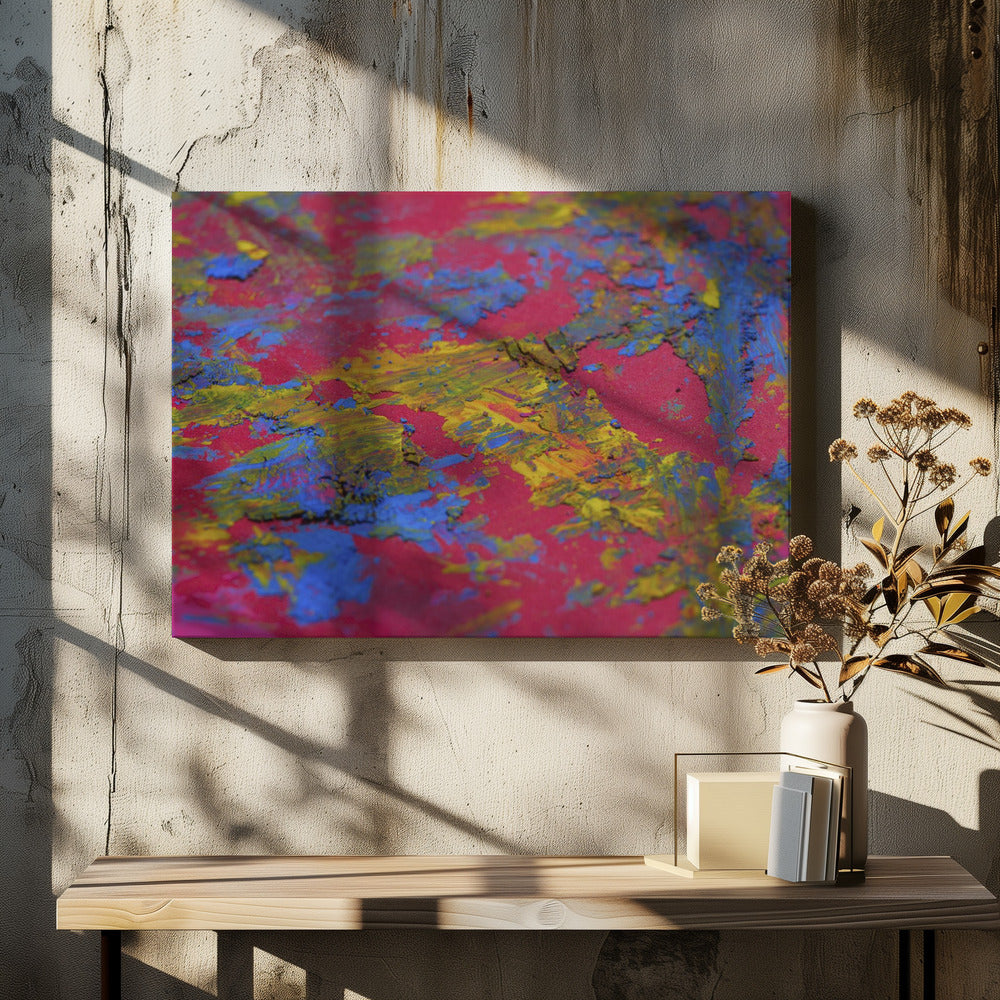 colored paints | Canvas