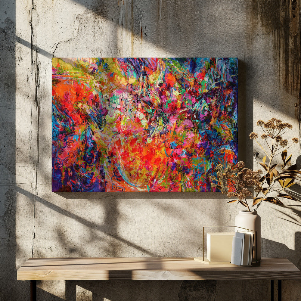 Ätherisches Blütenglühen | Leinwand