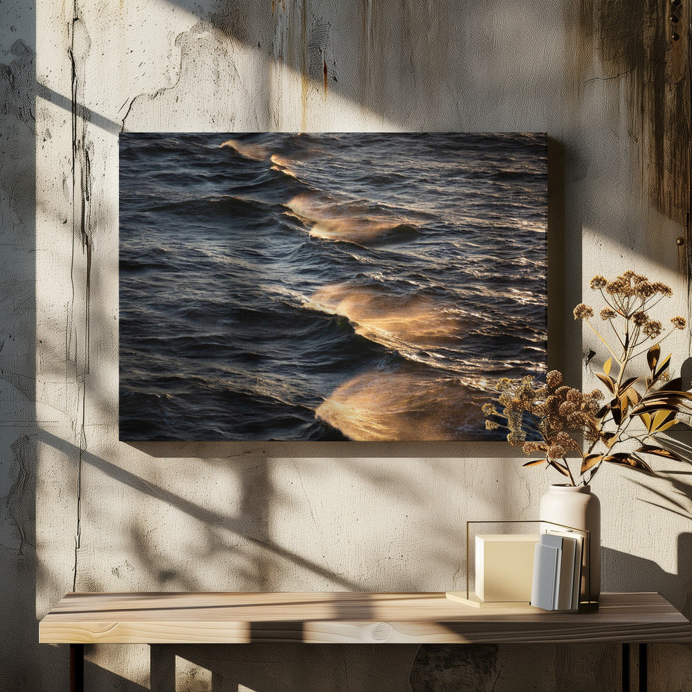 Sunkissed Waves | Canvas