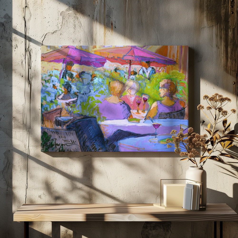 Café Vibes | Leinwand