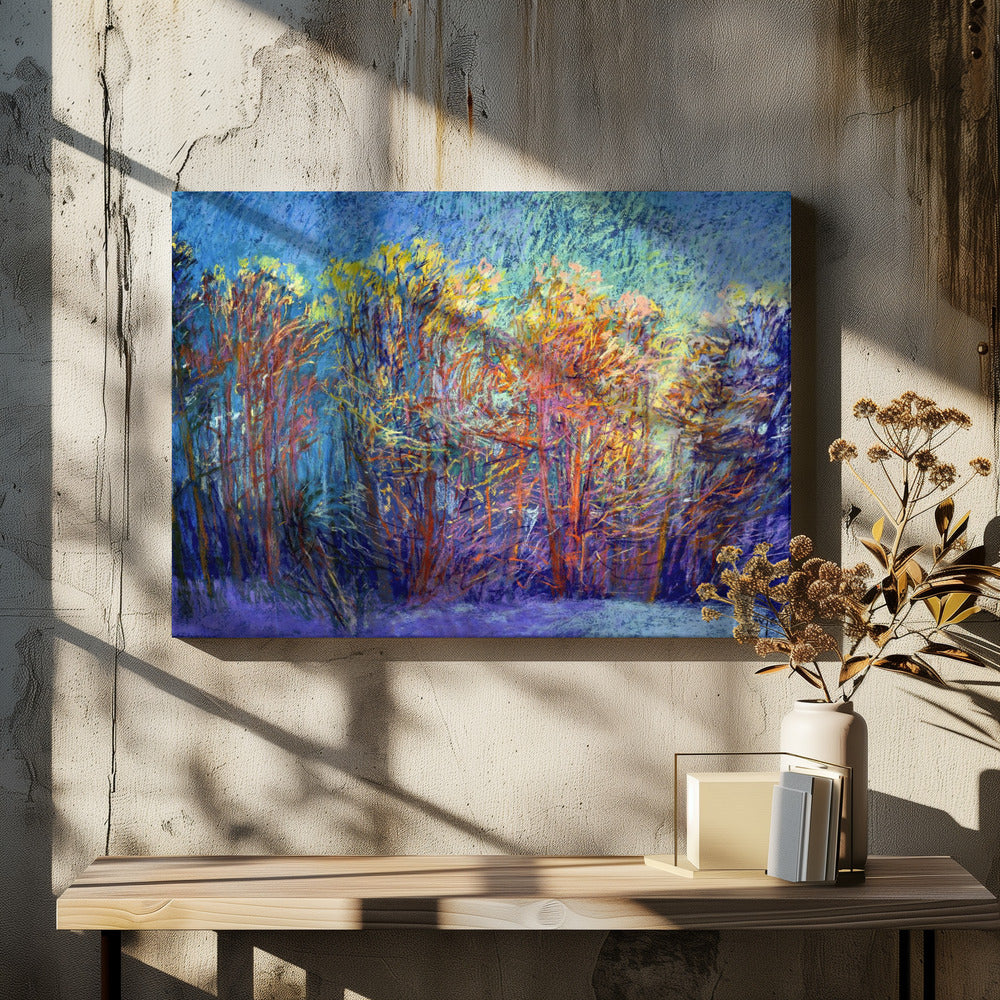 Naturinspirierte Landschaft | Leinwand