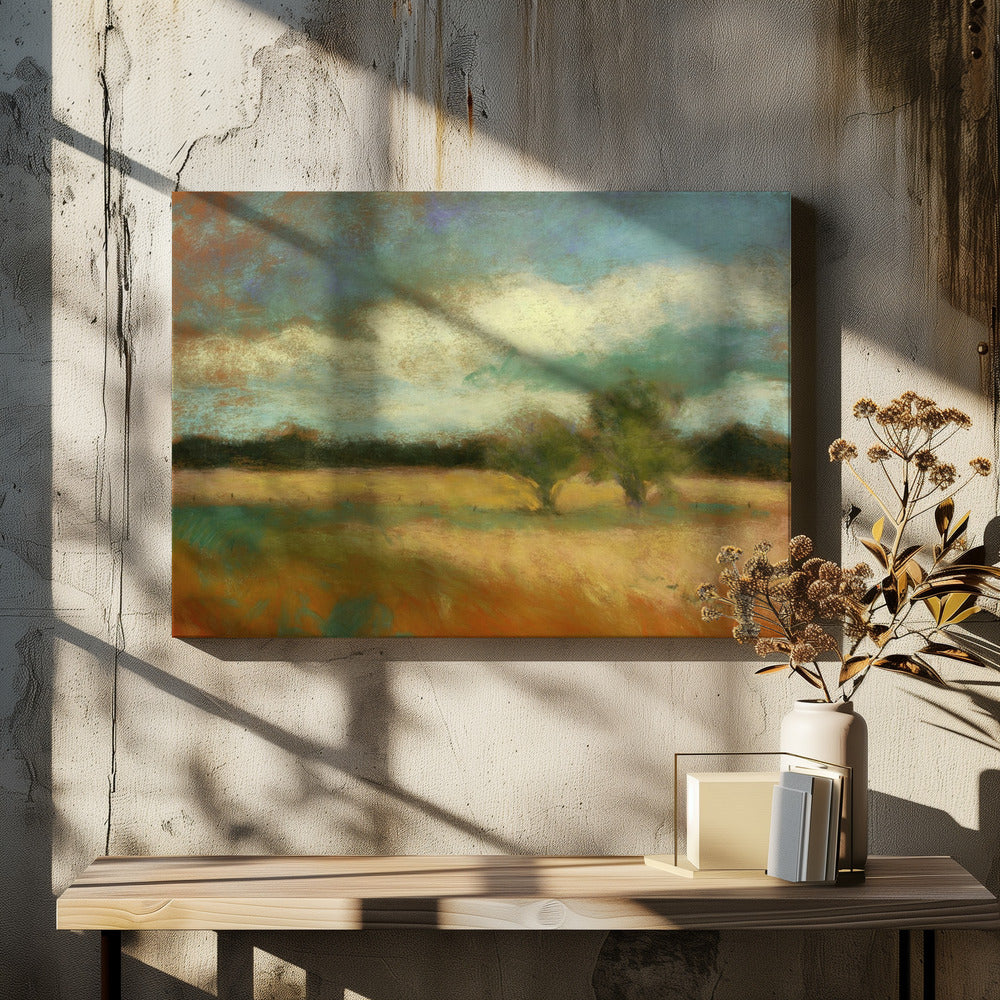 Flüsternde Felder | Leinwand