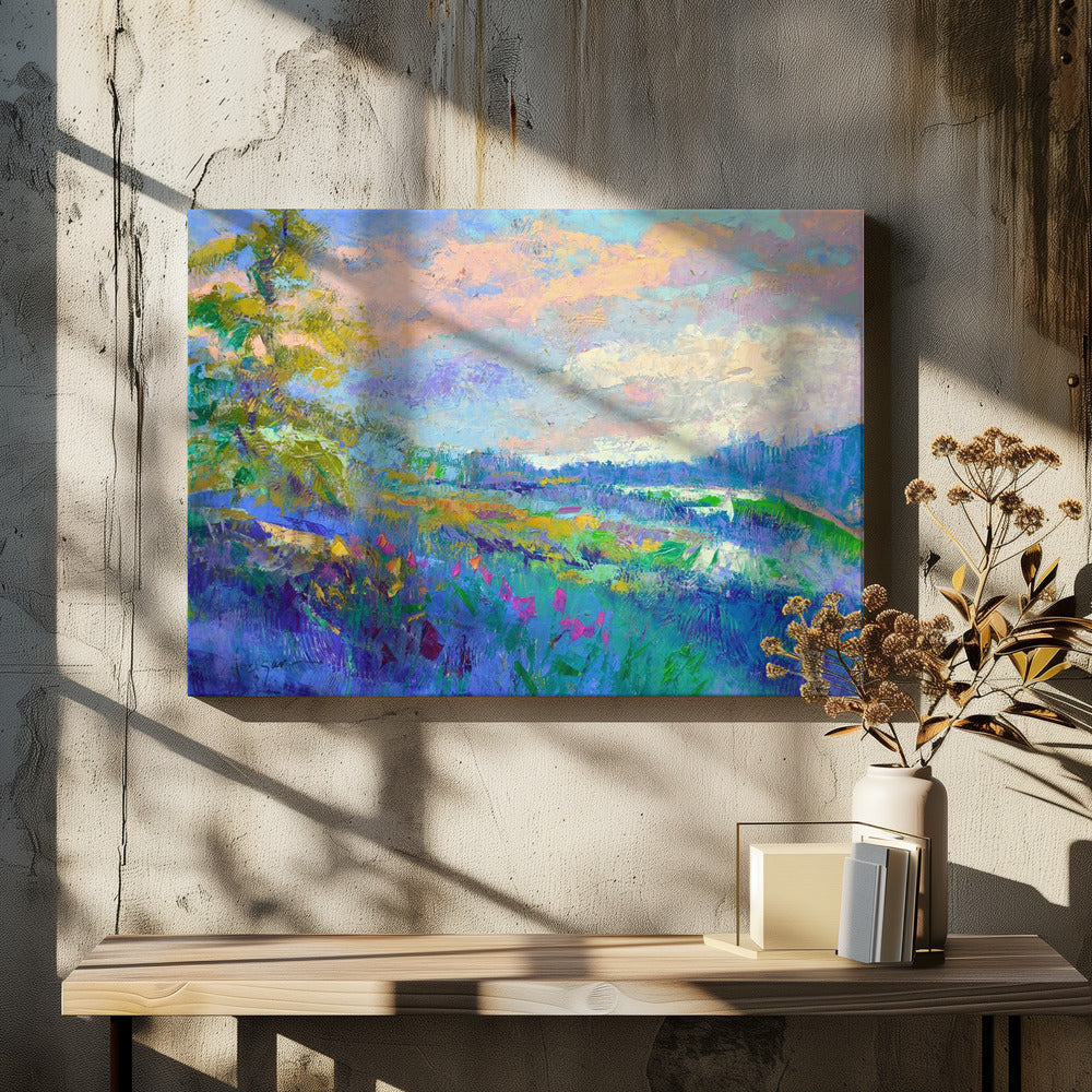 Impressionistische Landschaft | Leinwand