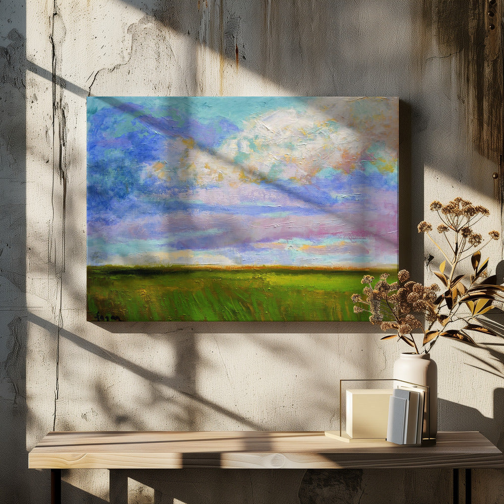 Naturinspirierte Landschaft | Leinwand