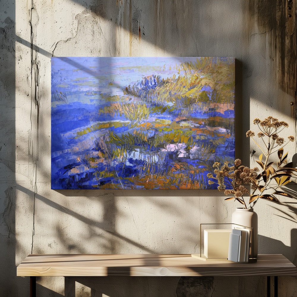 Naturinspirierte Landschaft | Leinwand