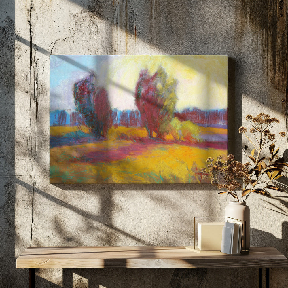 Goldene Brise | Leinwand