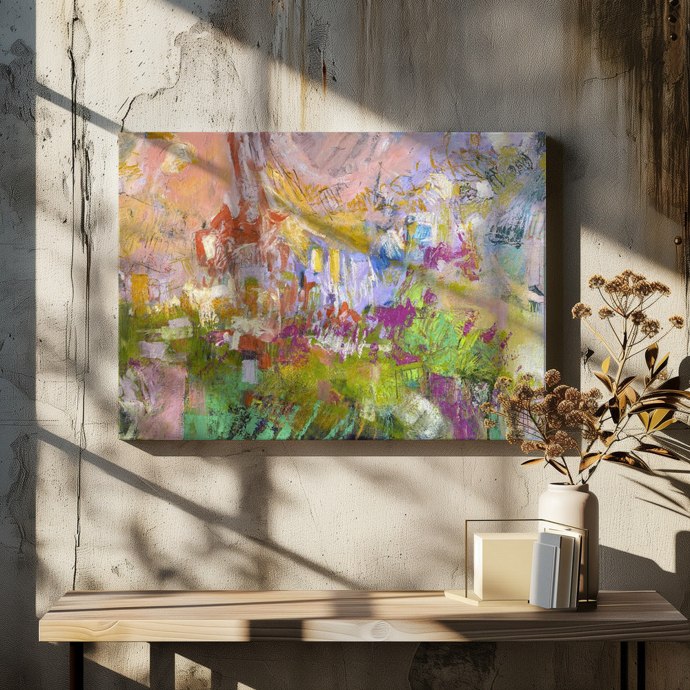 Lebendiger Wirbelwind | Leinwand