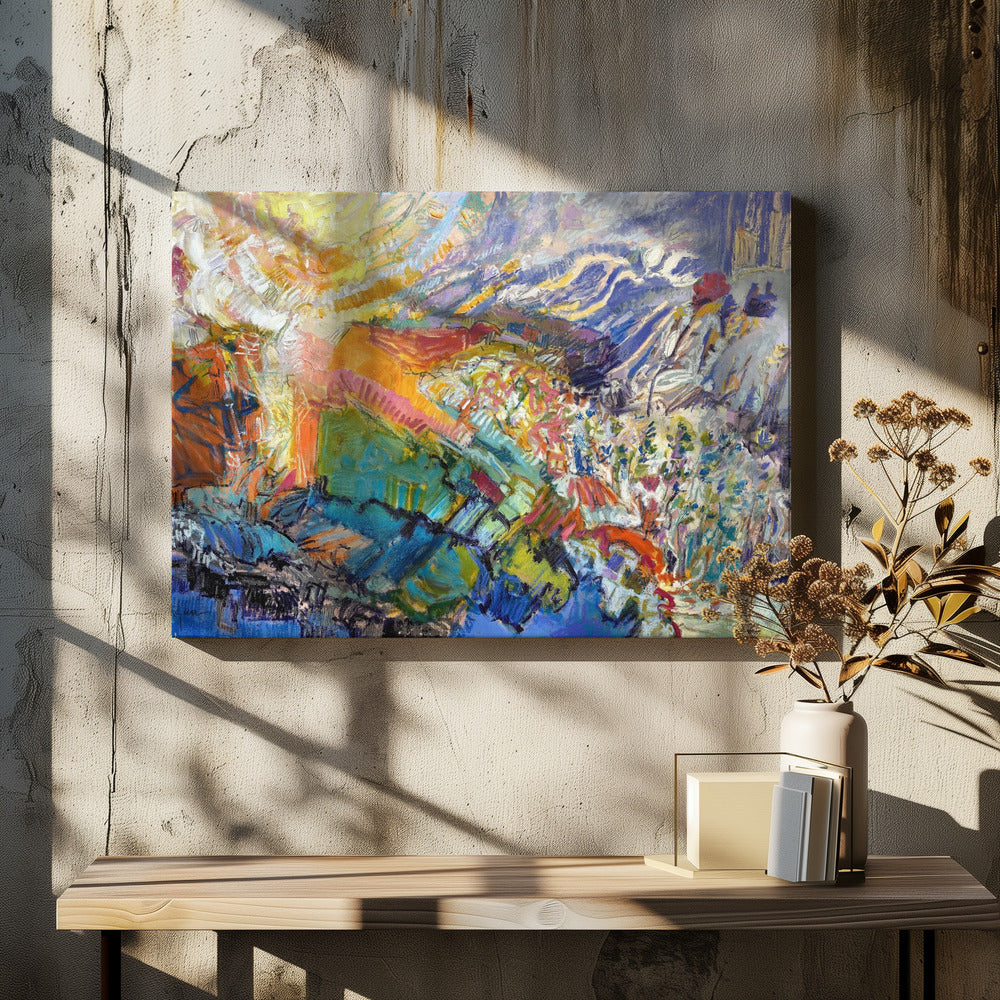 Lebendiges Kaleidoskop | Leinwand