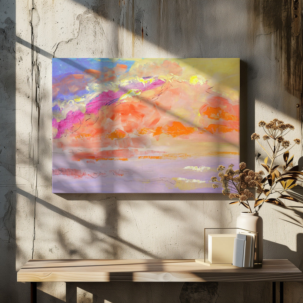 Strahlender Horizont | Leinwand