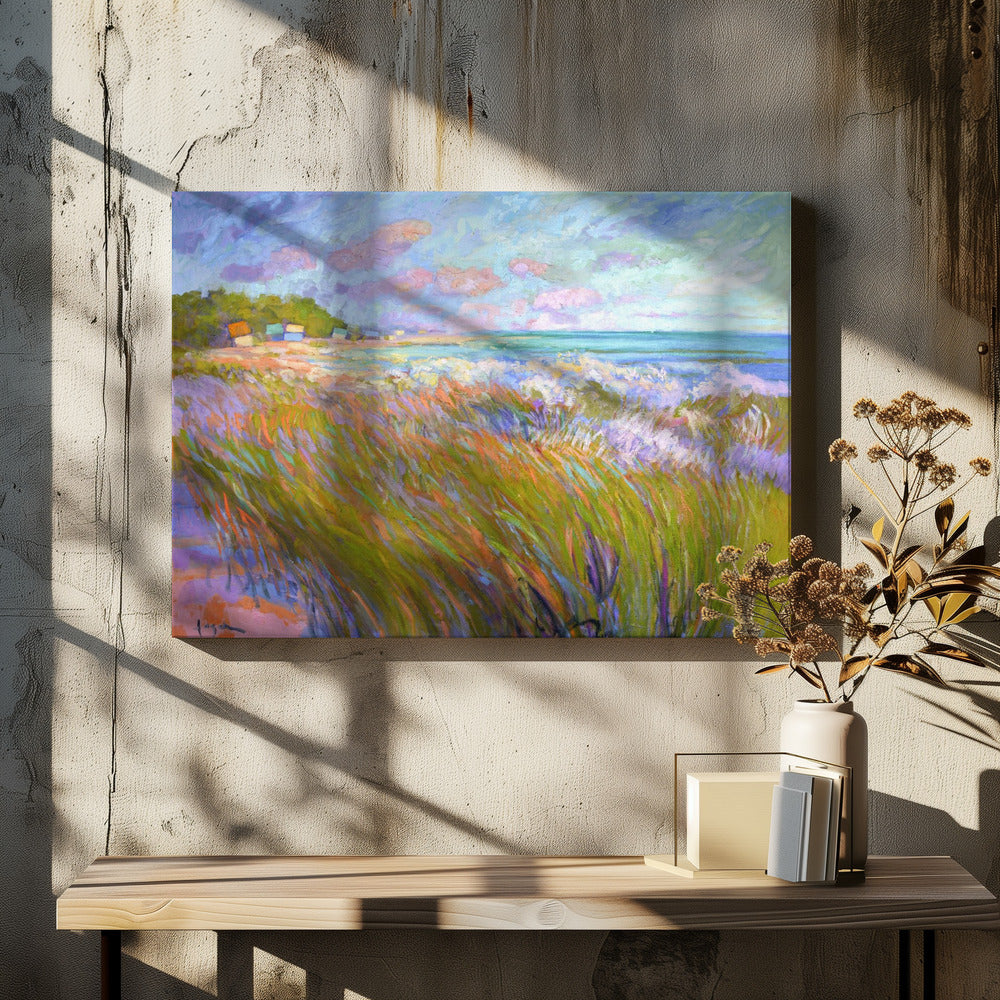 Gelassenheit am Meer | Leinwand