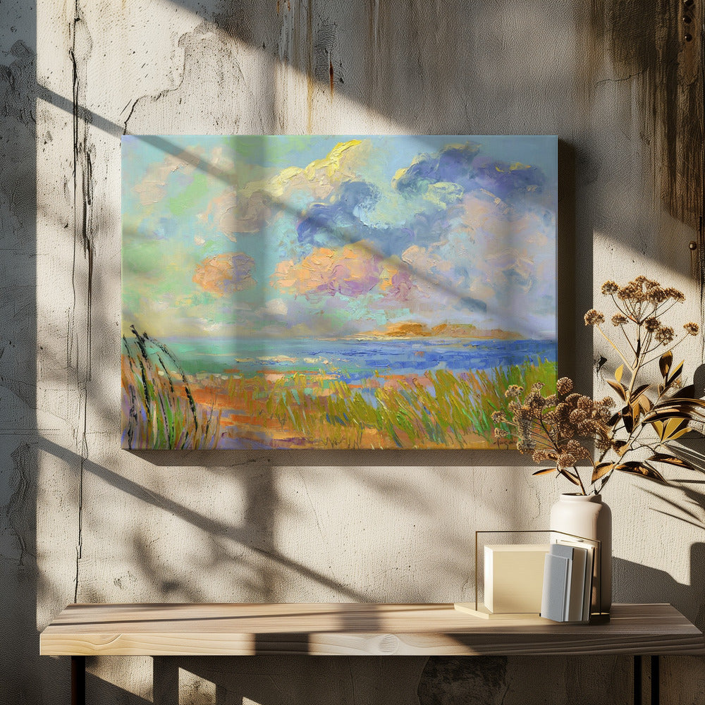Naturinspirierte Landschaft | Leinwand