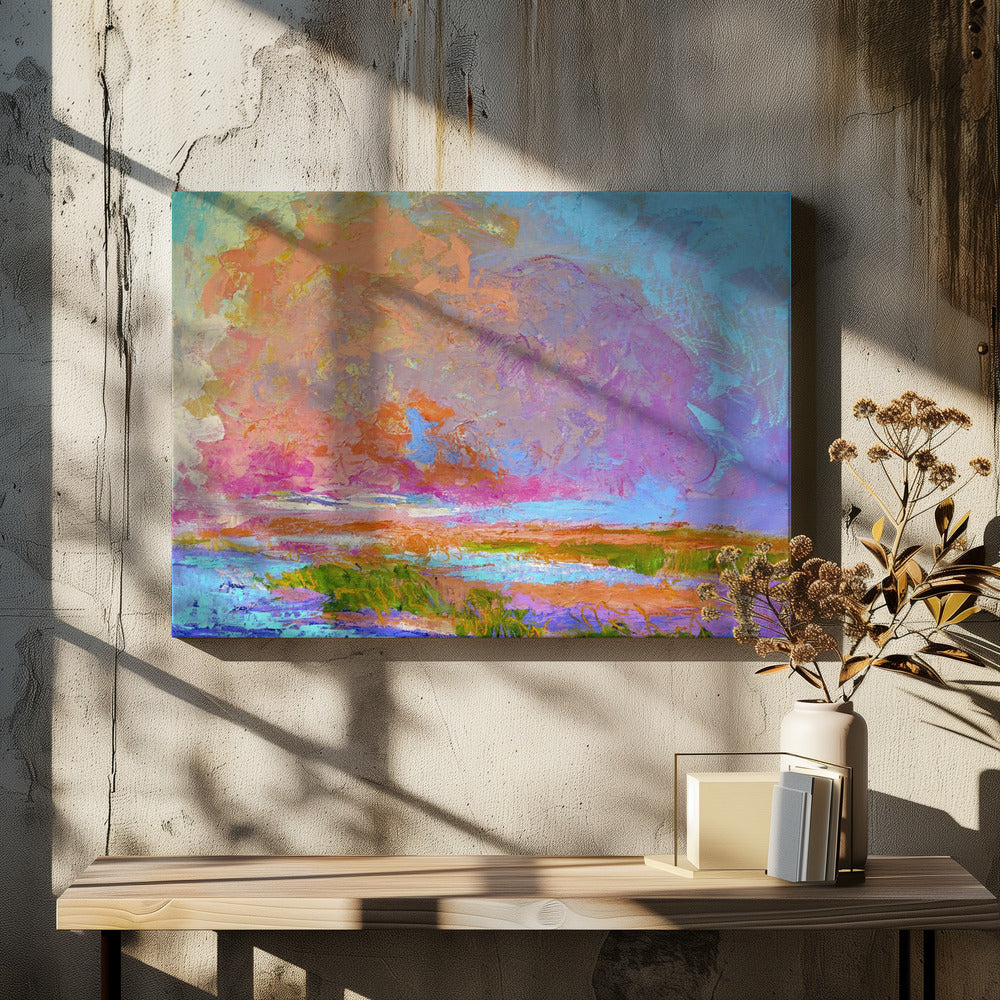 Lebendiger Horizont | Leinwand