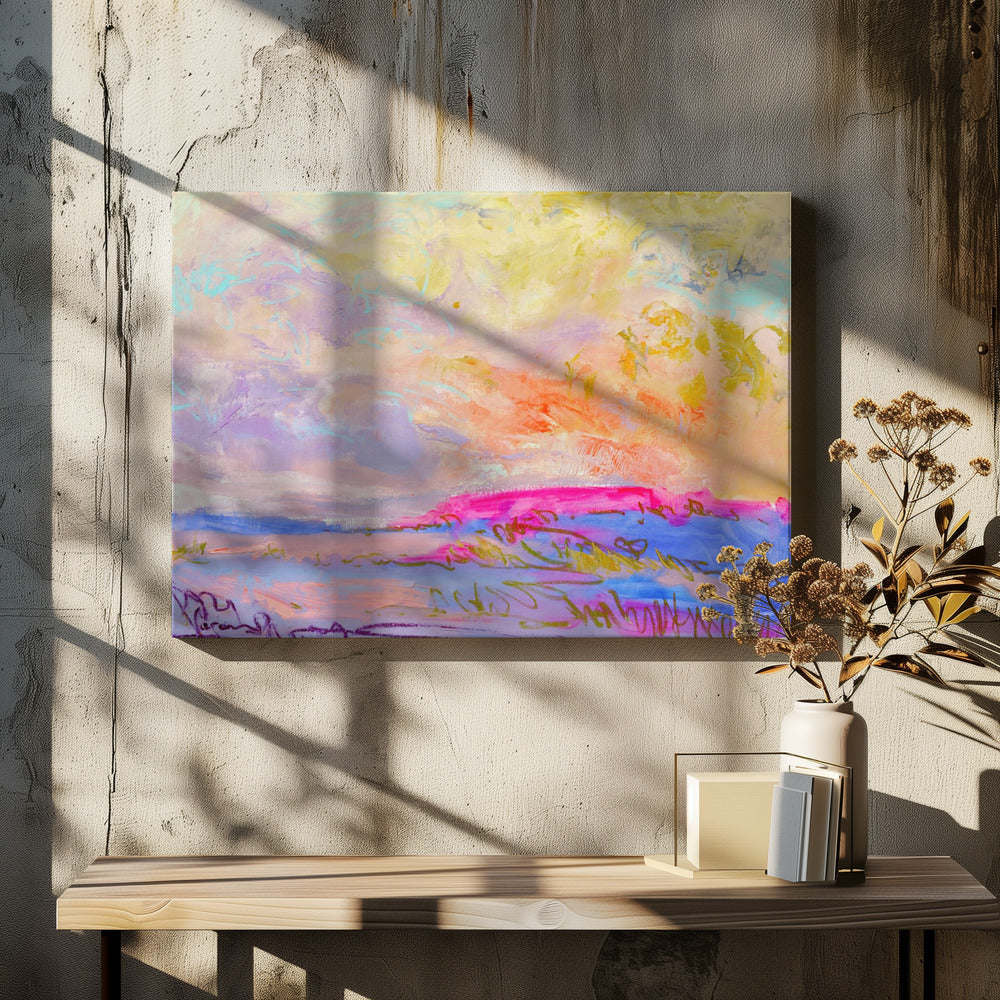 Bunter Horizont | Leinwand