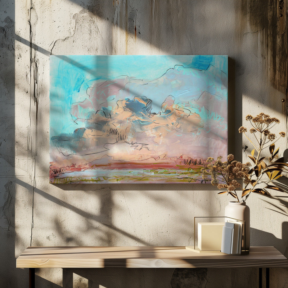 Ätherische Horizonte | Leinwand