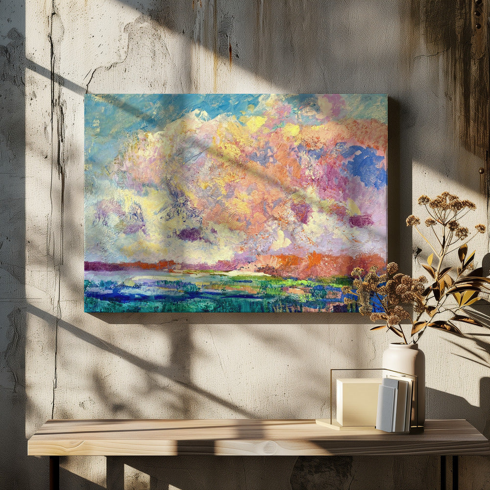 Lebendiger Horizont | Leinwand