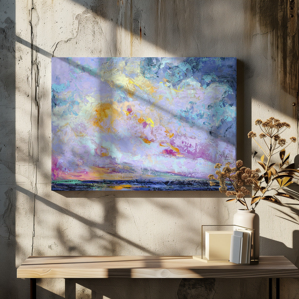 Ätherische Himmel | Leinwand