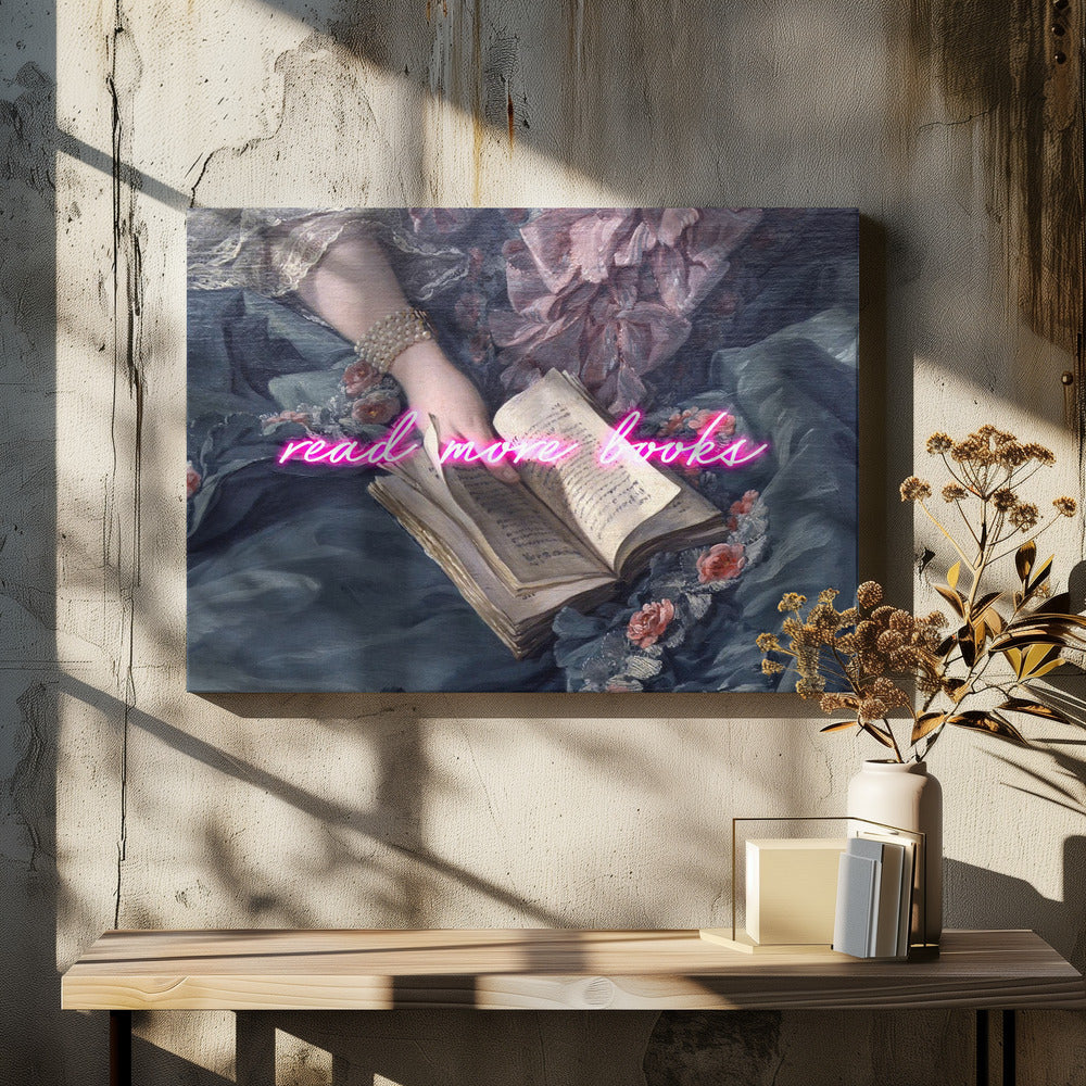 Readmoreneon Ratioiso | Leinwand