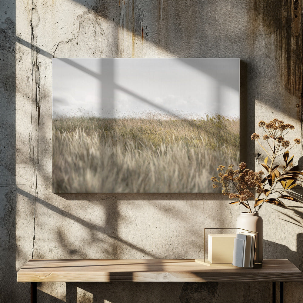 Dünen und Wolken 2 | Leinwand