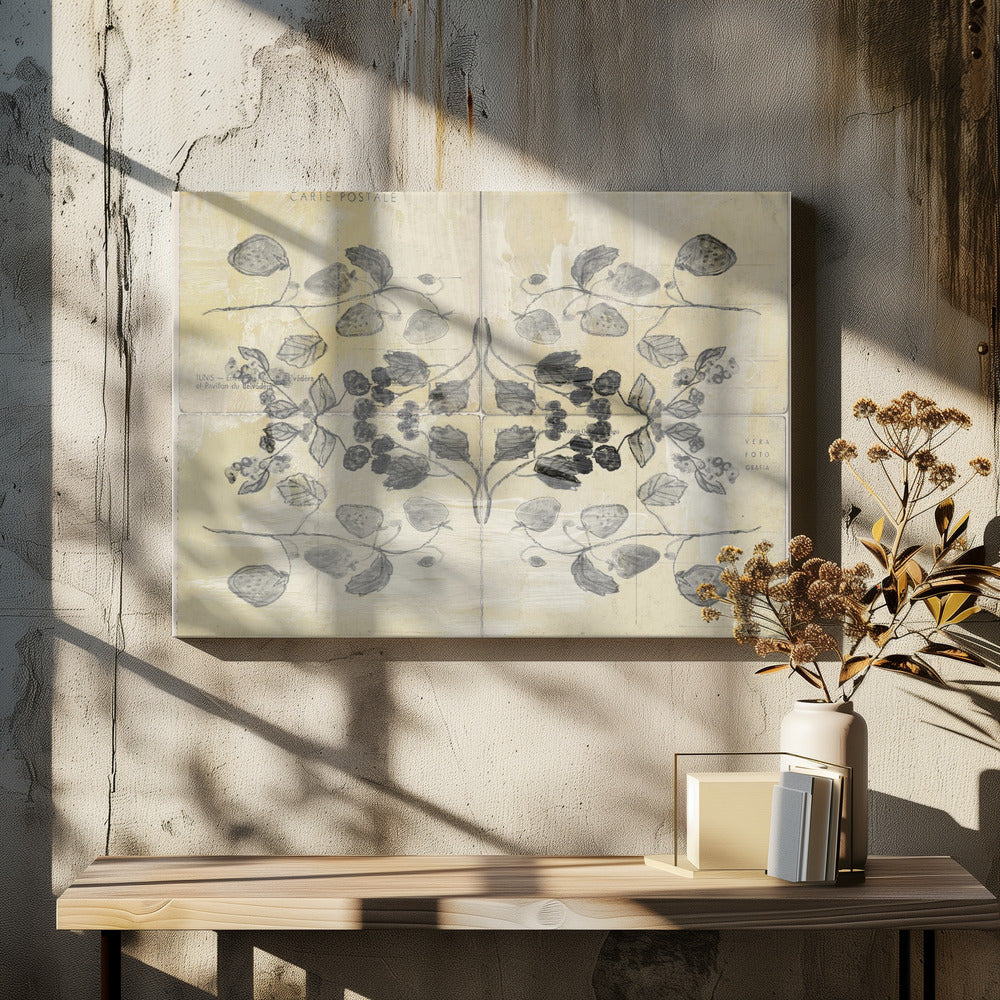 Vintage Beeren | Leinwand