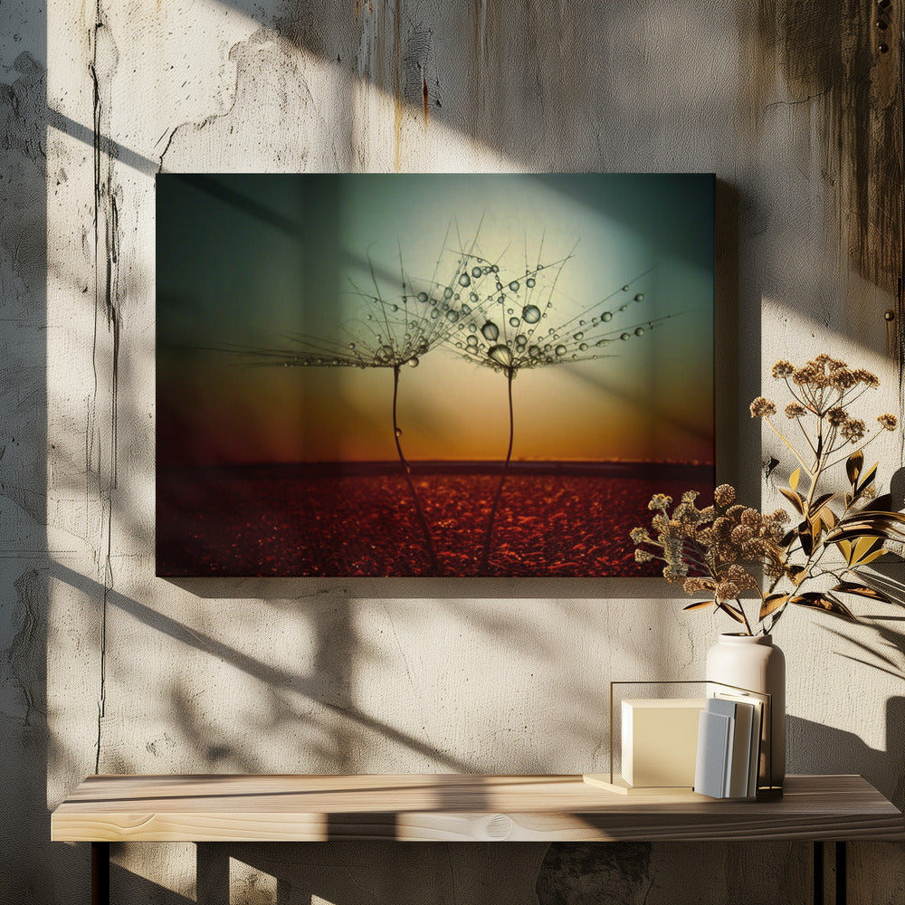Fire and water | Canvas