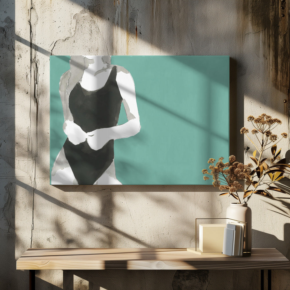 Schwimmen Nr. 1 | Leinwand