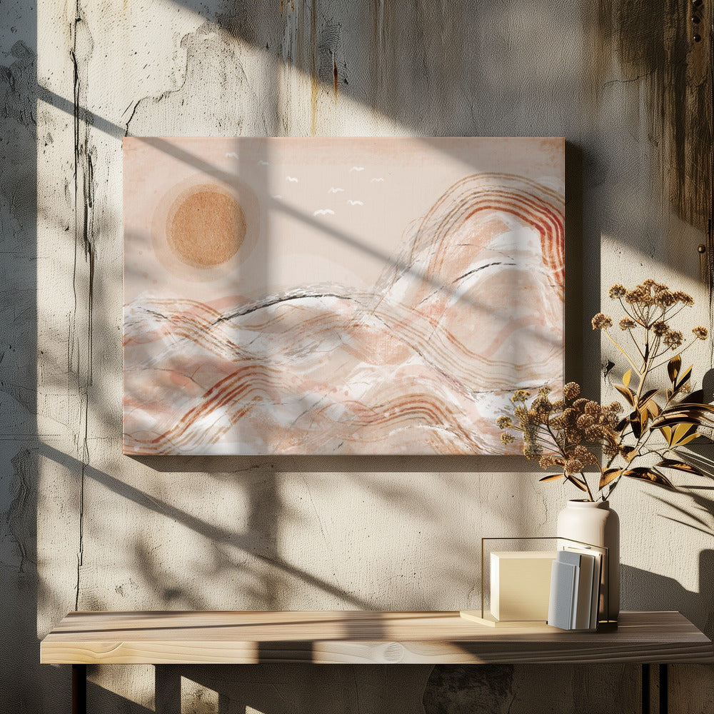 Wüstentraumlandschaft | Leinwand