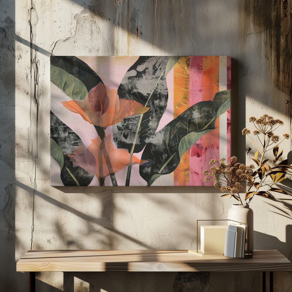 Tropische Eleganz | Leinwand