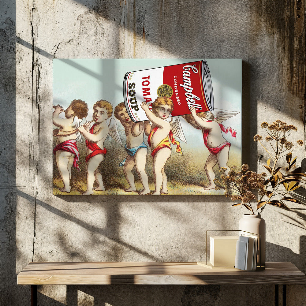 Wir haben einen Snack | Leinwand