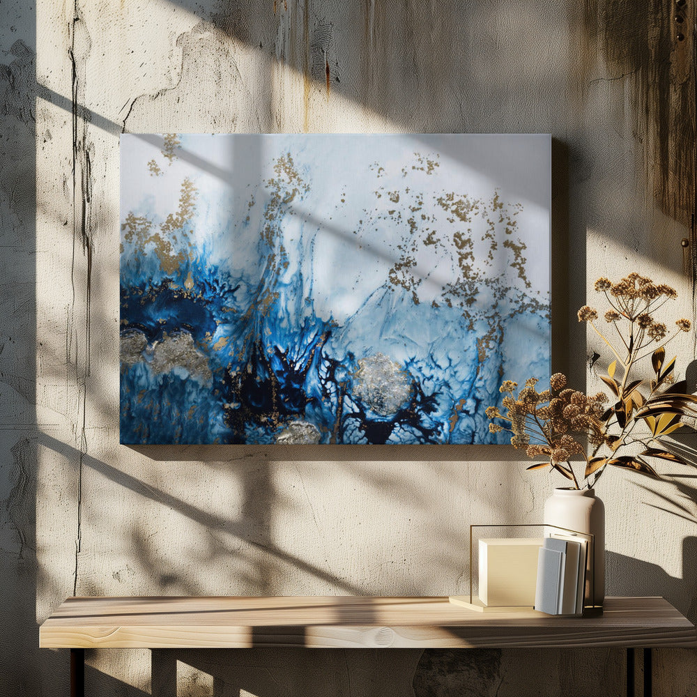 Unterwasser - Sanft treibend | Leinwand