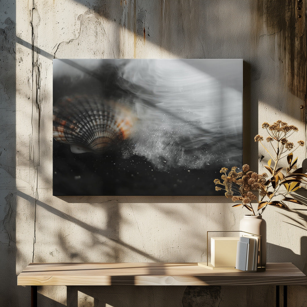 Flüsternde Muschel | Leinwand
