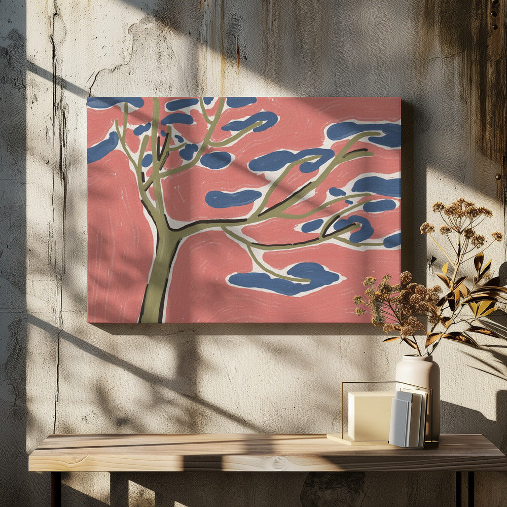 Bonsai-Baum-Kunstgemälde | Leinwand