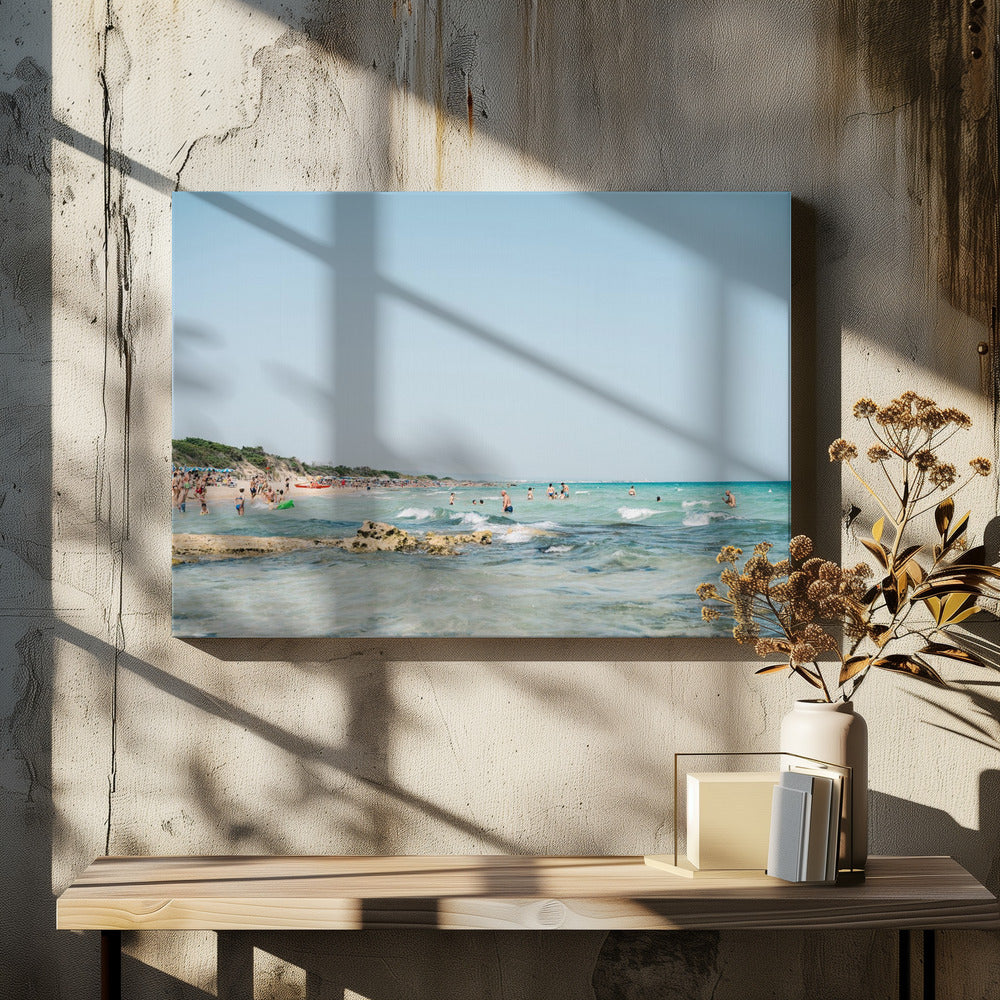 Ostuni Sommer | Italien Reisefotografie | Leinwand