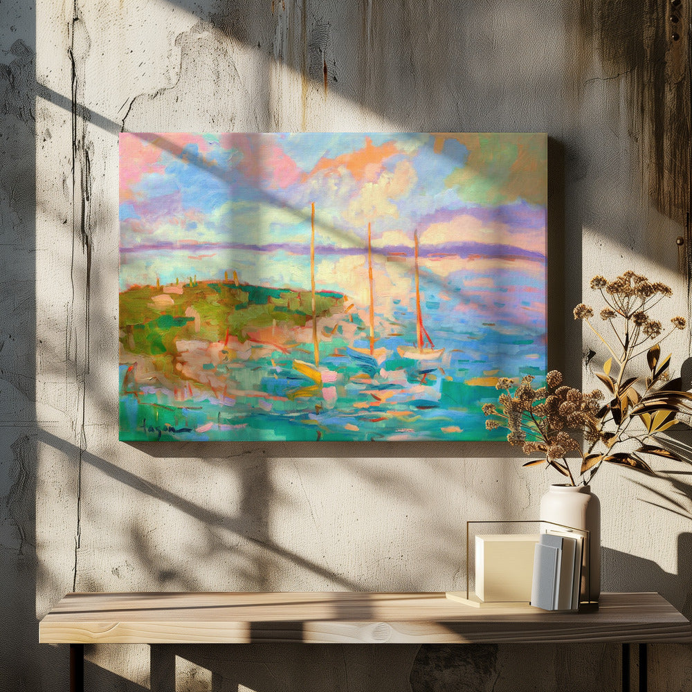 Serene Evening | Canvas