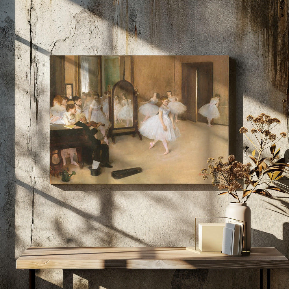Der Tanzkurs | Leinwand
