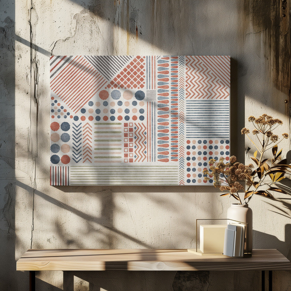 Geometrische Harmonie | Leinwand