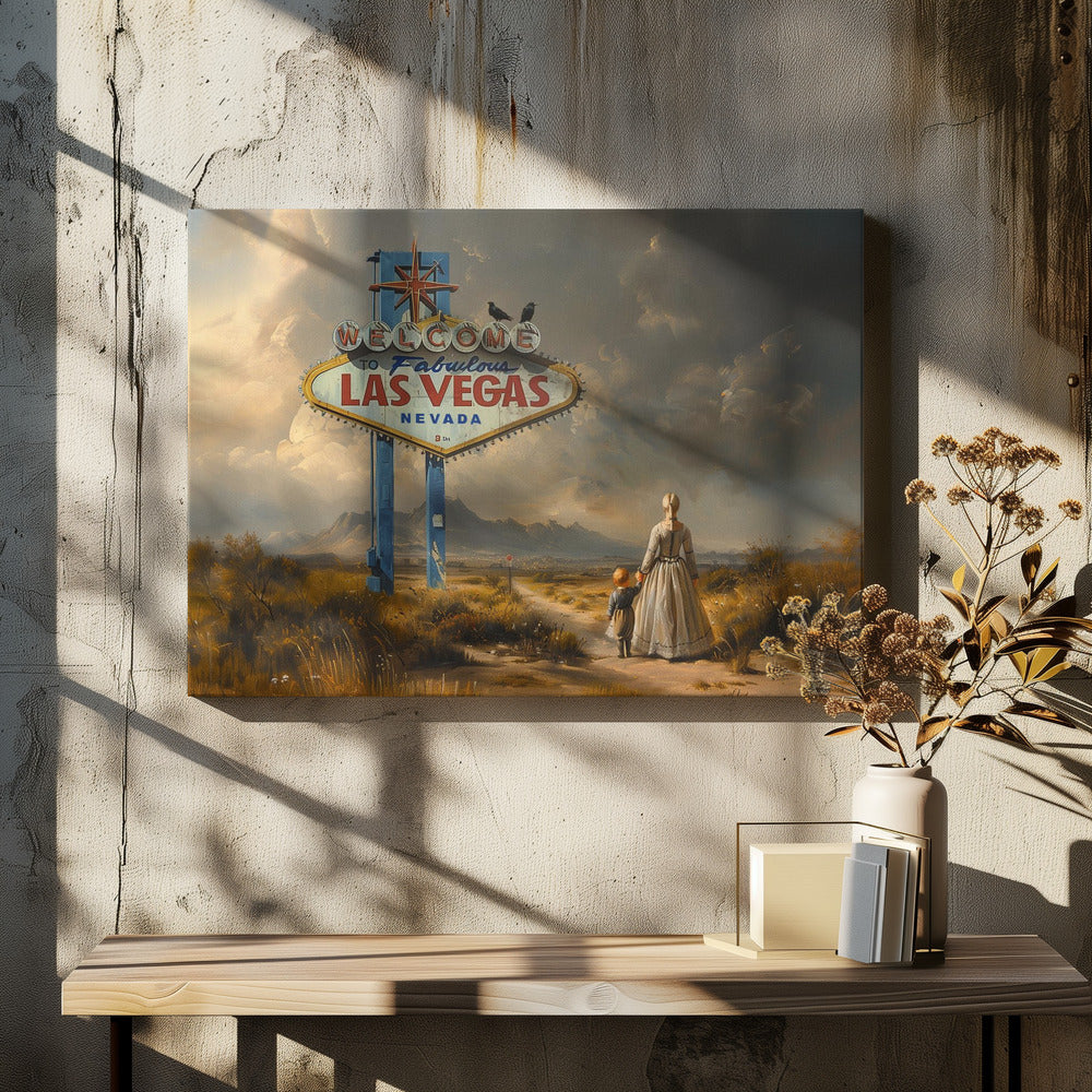 Lost in Vegas | Leinwand