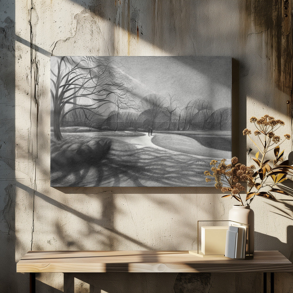 Anwesen 'Oosterbeek' - 31.03.21 | Leinwand