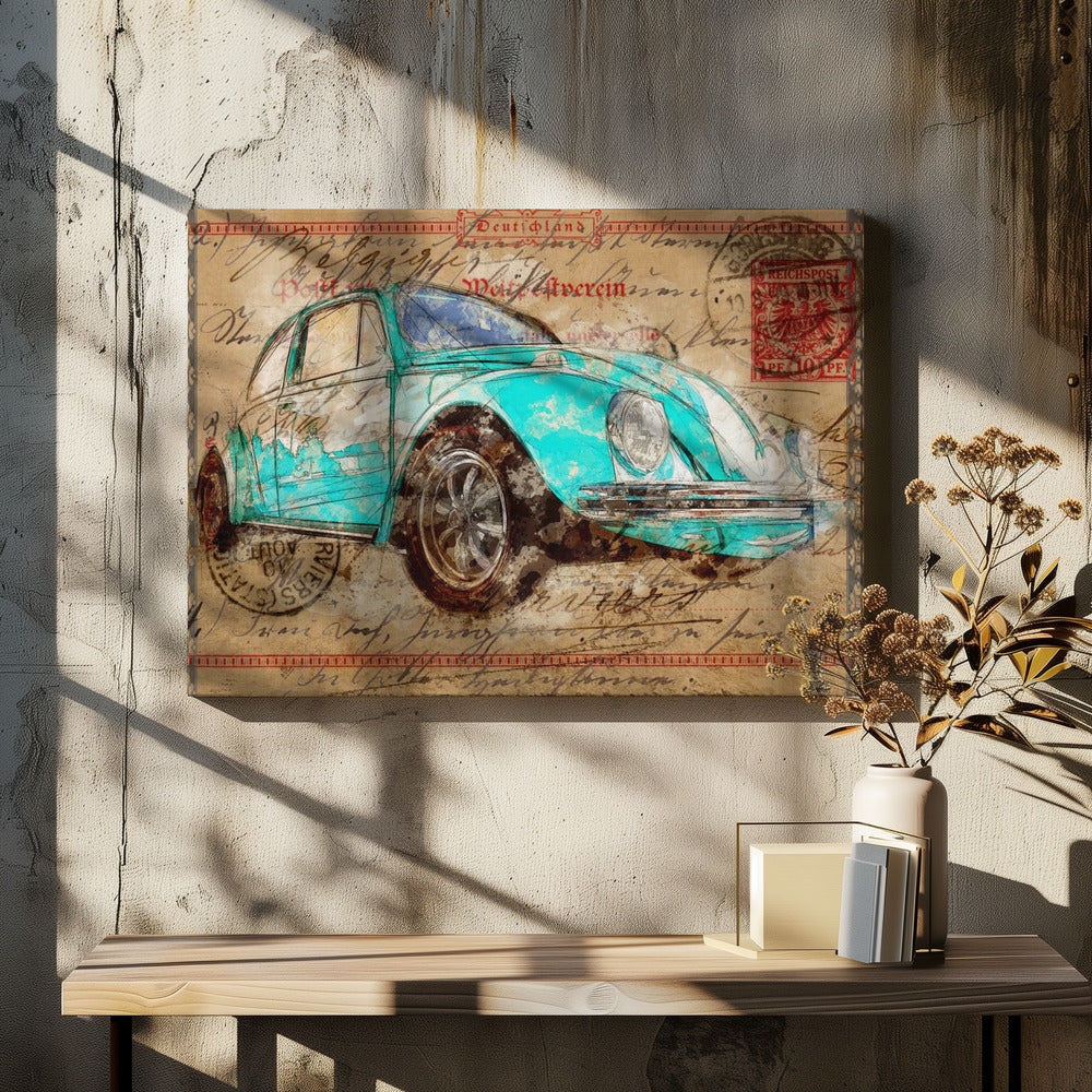 Art Volkswagen | Leinwand